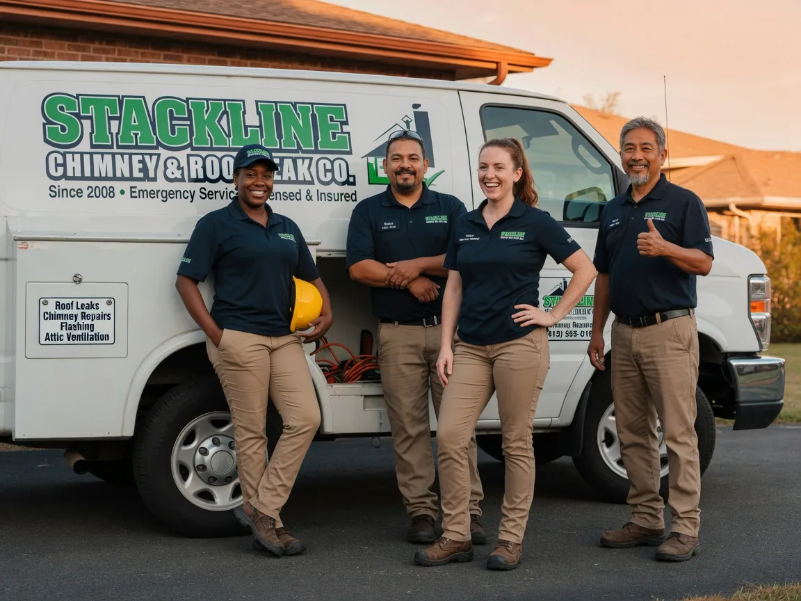 Chimney flashing repair company in Randolph, KS